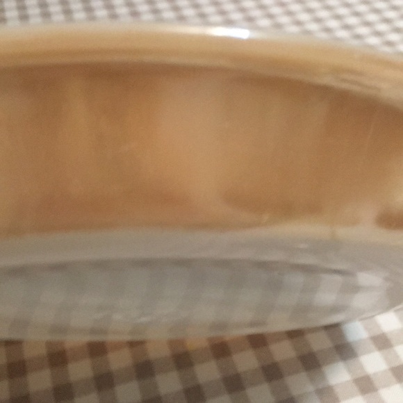 Vintage Fire King peach luster pie plate - Picture 7 of 9